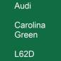 Preview: Audi, Carolina Green, L62D.